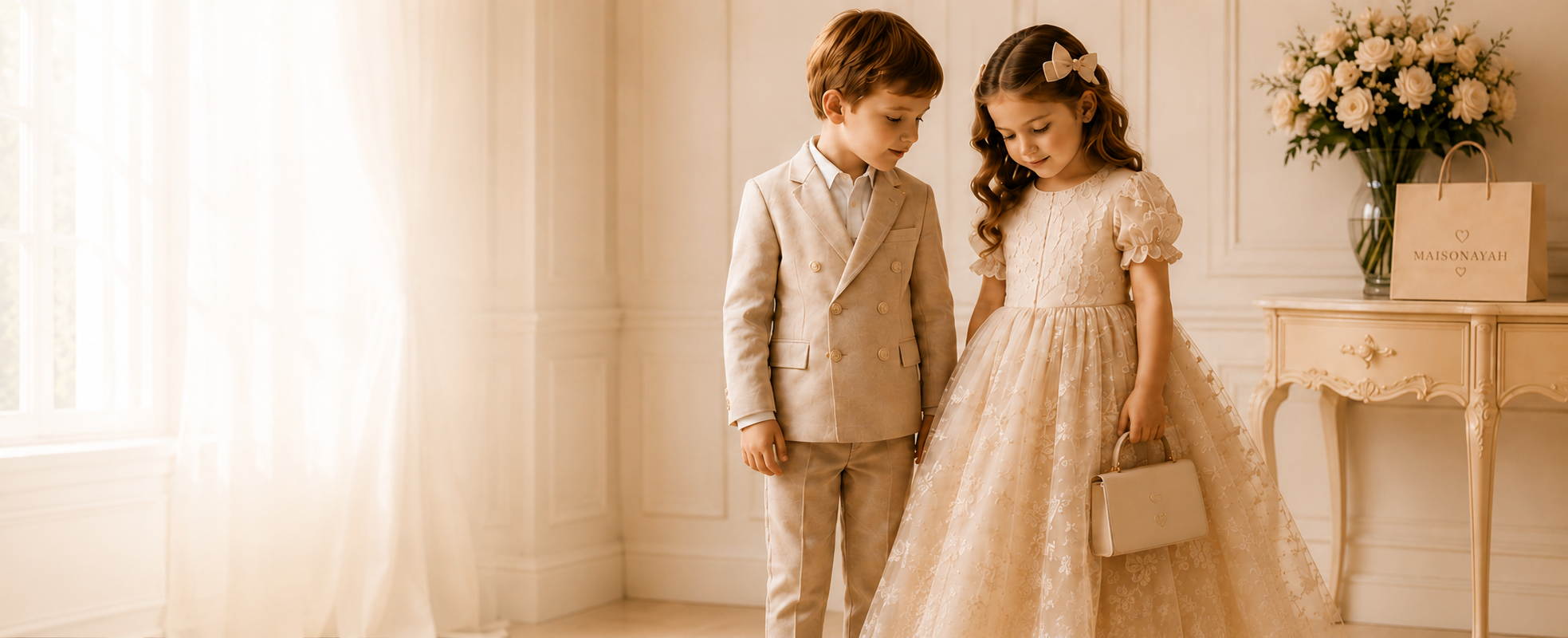 Luxury Children's Fashion. <span>Curated Globally. </span>